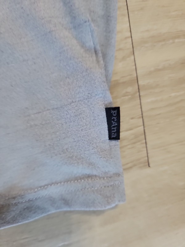 prAna Tank Top Men’s L Gray Organic Cotton Sleeveless Casual Basic Tee gallery