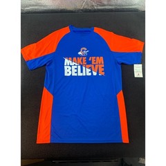 Augusta Sportswear Adult M Blue Orange “Make Em Believe” T-Shirt