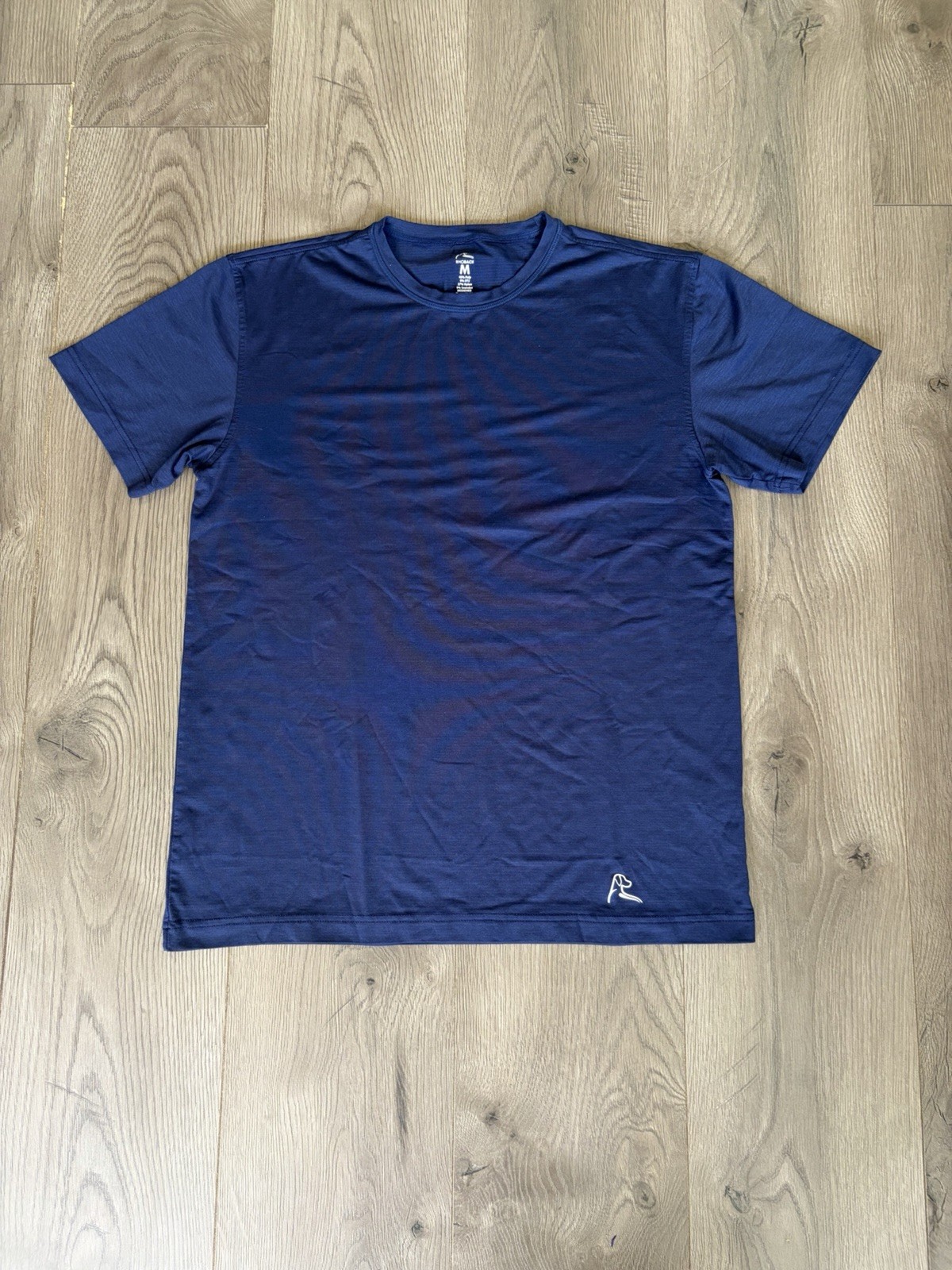 Rhoback Blitz Tech Tee Shirt Navy Blue Men’s Size Large Performance Short Sleeve gallery