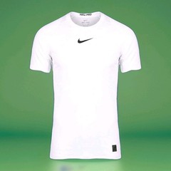 Nike Pro Dri Fit Compression Shirt Medium White Short Sleeve Muscle Men’s