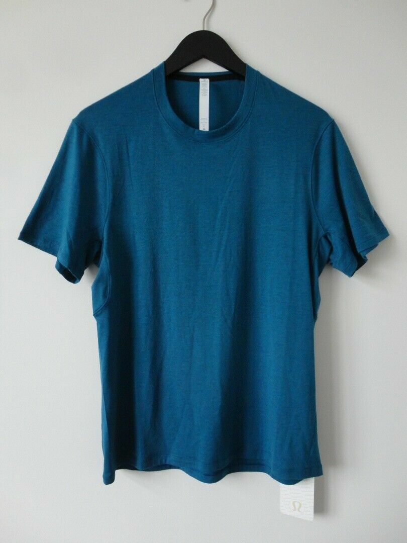 NWT LULULEMON CPRI Capri Blue Somatic Aero SS Top Shirt Men's XL gallery