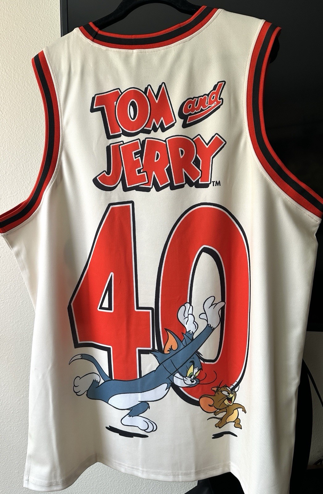 Tom And Jerry Basketball Jersey Men’s 2XL gallery