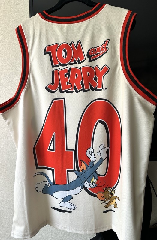 Tom And Jerry Basketball Jersey Men’s 2XL gallery