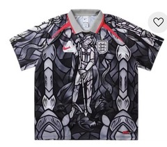 PALACE NIKE ENGLAND DRI-FIT FOOTBALL JERSEY PEWTER GREY | Size Medium