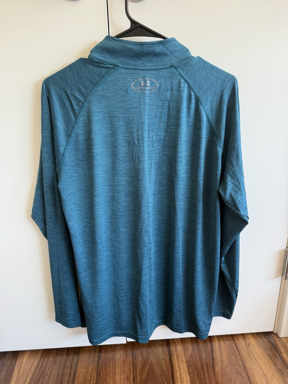 Under Armor Men’s Lightweight Long Sleeve Quarter Zip Size Medium Blue gallery