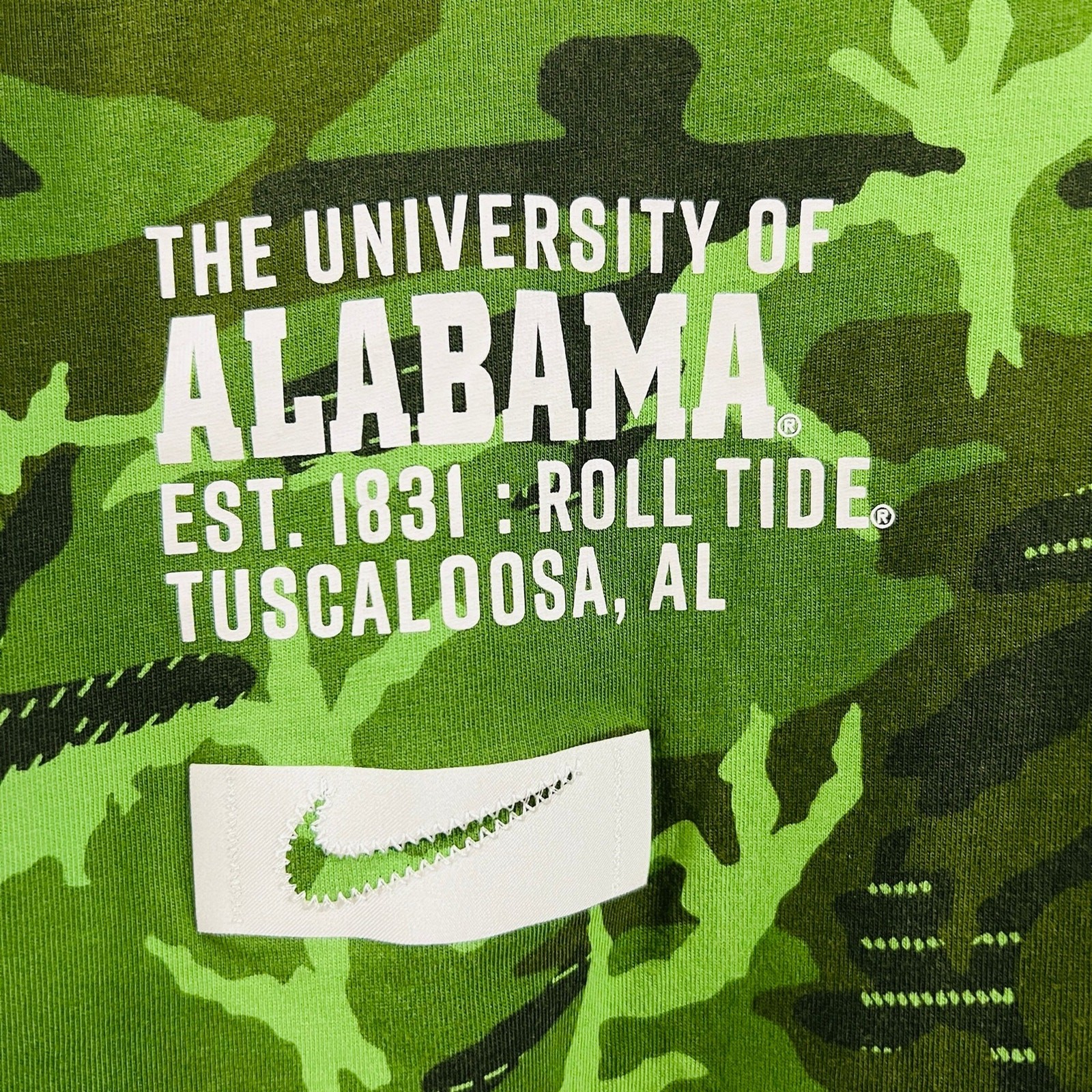Nike Men’s Alabama Military Appreciation Long Sleeve Jersey Shirt XL gallery