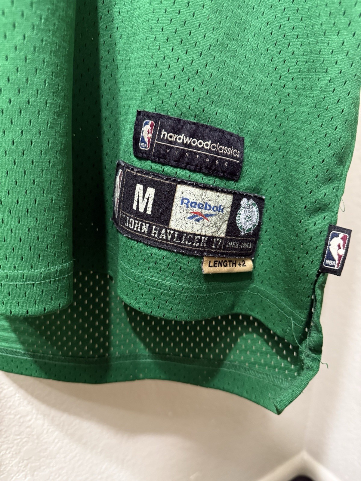 Reebok Boston Celtics Hardwood Classics John Havlicek #17 Jersey Medium Vintage gallery