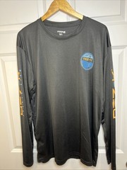 Pez‑K Puerto Rico Sun Shirt XL Long Sleeve 100% Polyester Room Surf Shop Fishing