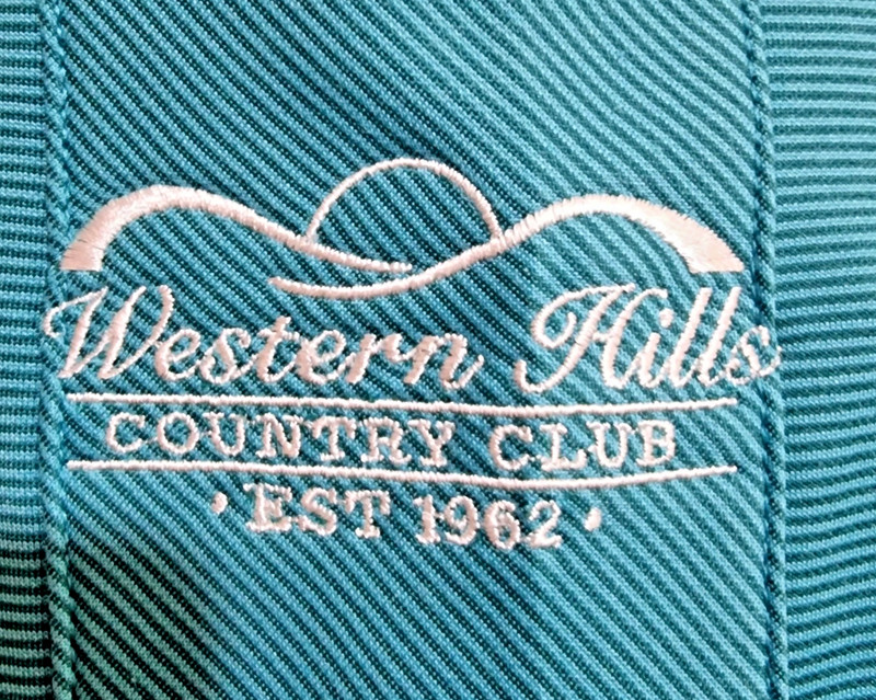 Puma Half Zip Top Men's Size Large Long Sleeve Western Hills Country Golf Club gallery