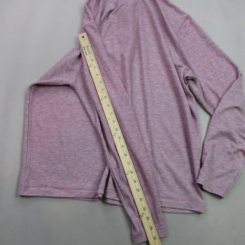 Johnnie-O Men's XL Quarter Zip Activewear Pullover Heathered Red Purple Top gallery
