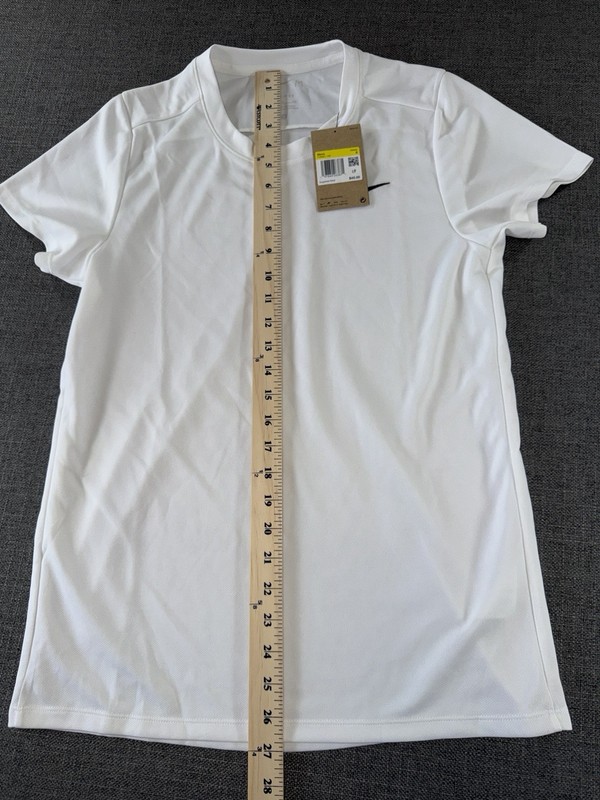 Nike Dri-FIT Tennis Shirt Men’s Size Small White Athletic Performance Tee NWT gallery