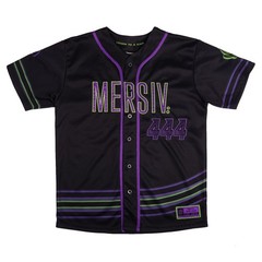 Mersiv 444 Pretty Dark Loud Embroidered Baseball Jersey Men’s Size XL Rave EDM