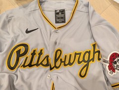 Nike Men’s Authentic Pittsburgh Pirates Stitched Vapor Jersey 40 elite flex base