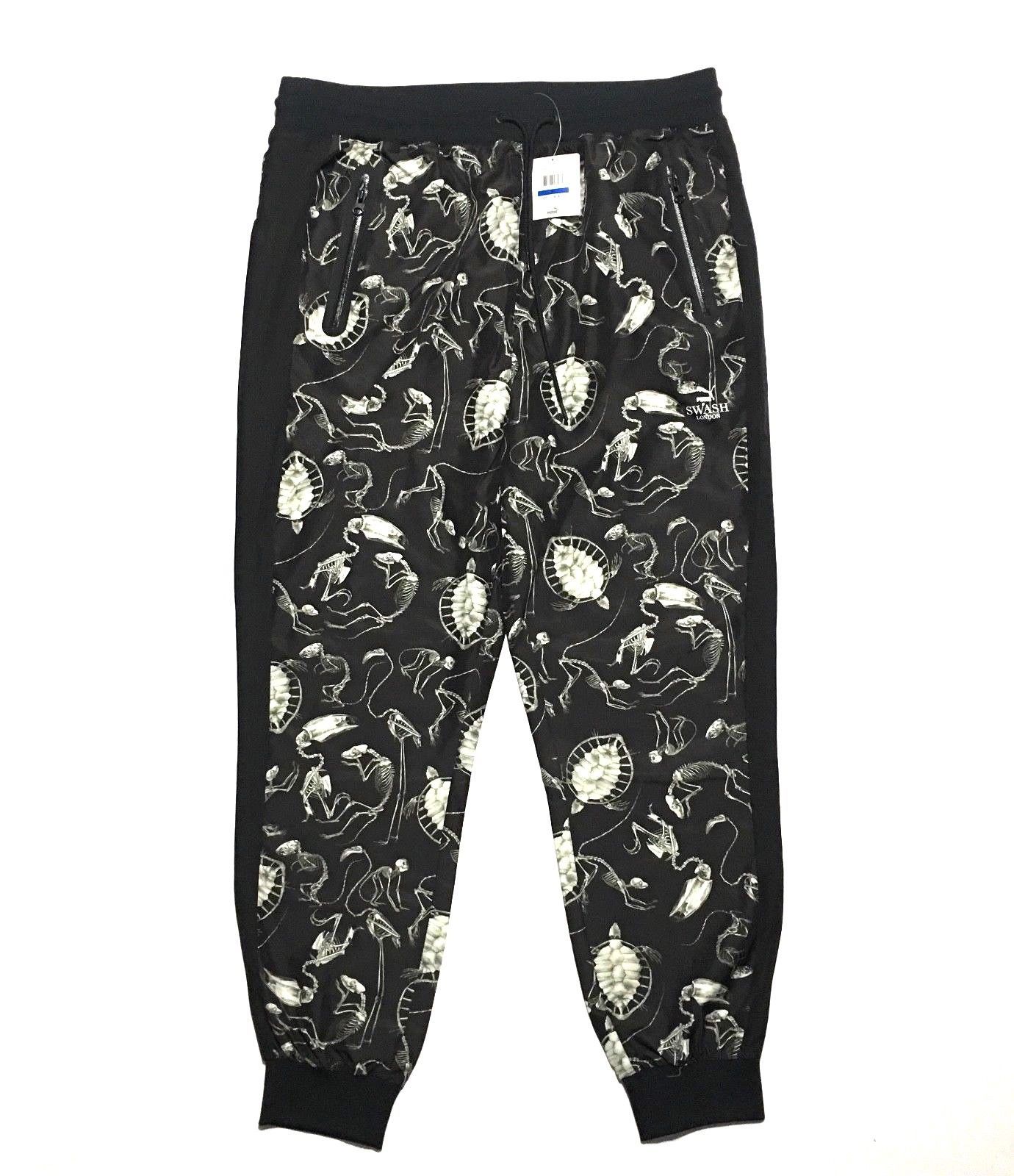 Men's Puma Swash London Designer Track Sweat Pants [570596-01/Small] gallery