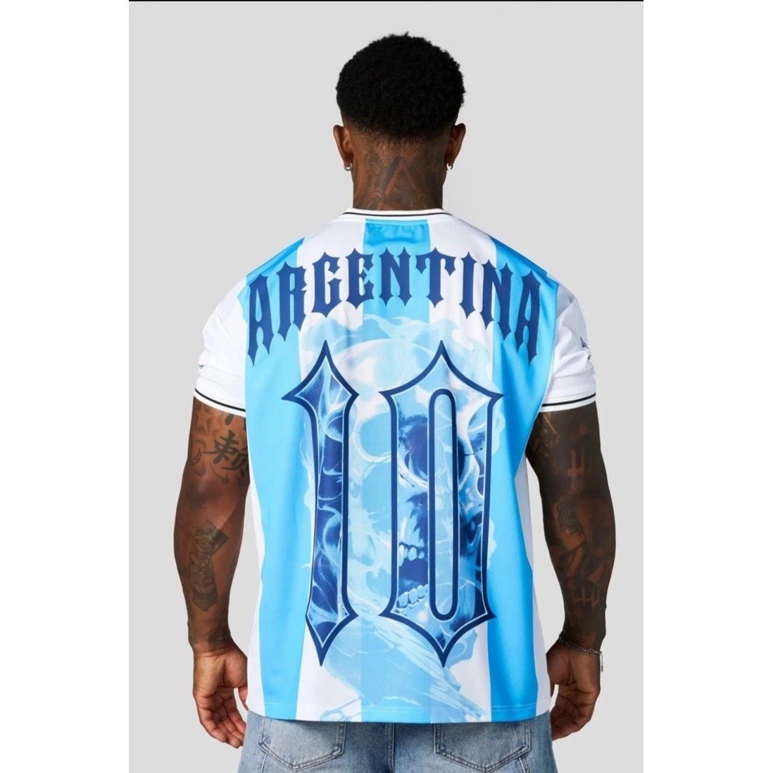 YOUNGLA ARGENTINA Soccer Jersey WORLD CUP 2026 FOOTBALL MESSI #10 XL AUTHENTIC! gallery