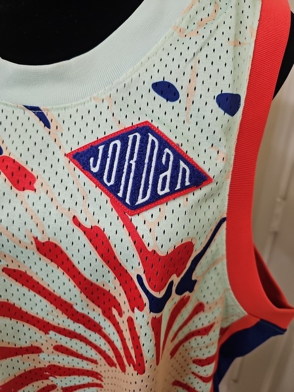 Nike DNA Air Jordan Multi Color Mens Basketball Jersey CK9525 "23" Sz Large gallery