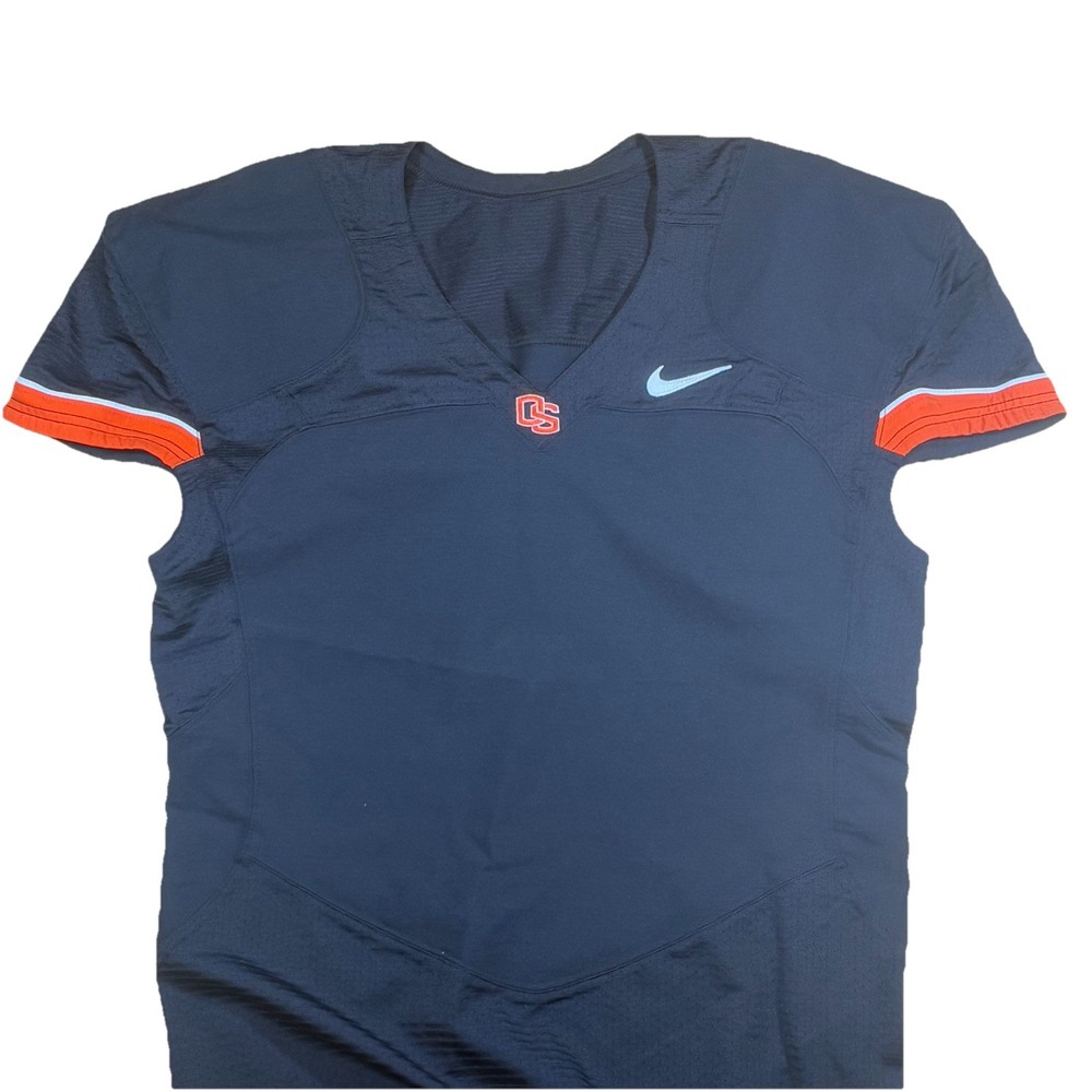 Nike Oregon State Beavers Team QB Issue Game Cut Football Jersey 46 USA Made
