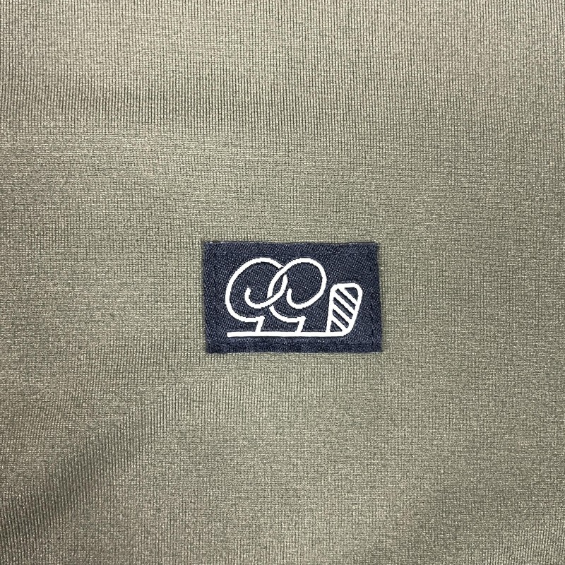 Good Good Golf Pullover Mens Medium Olive Green Quarter Zip Performance Stretch gallery
