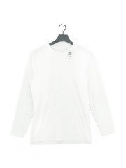 John Lewis Men’s T-Shirt M White Polyester with Viscose, Elastane Basic