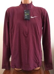 Nike Aeroreact Top Shirt 1/2 Zip Hybrid Long Sleeve Running 800653 $175 Men’s L