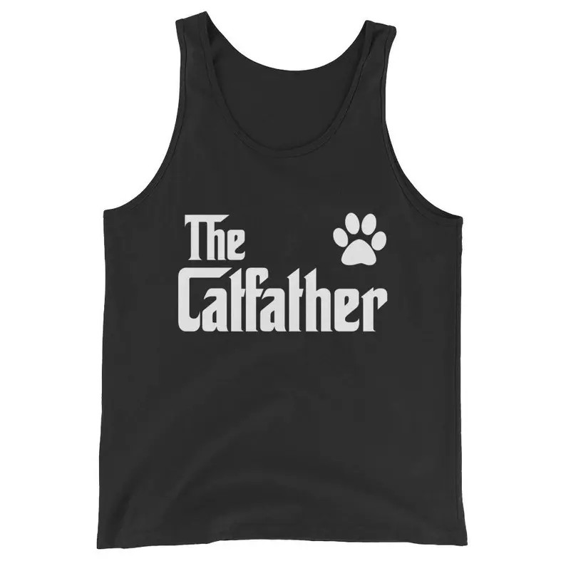 Catfather Cat Dad Gift Tank Top gallery