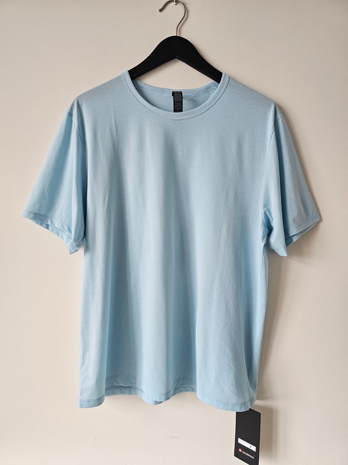 NWT LULULEMON DFGV Blue Mile Maker Mesh SS Top Shirt Men's Large gallery