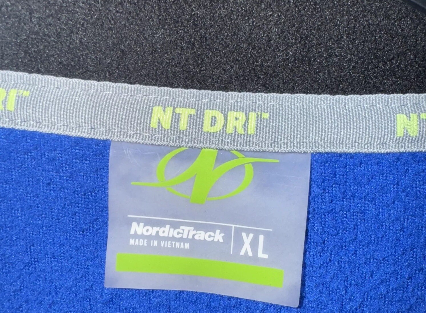 Men’s Nordic track NT Dri quarter zip fleece shirt size XL gallery