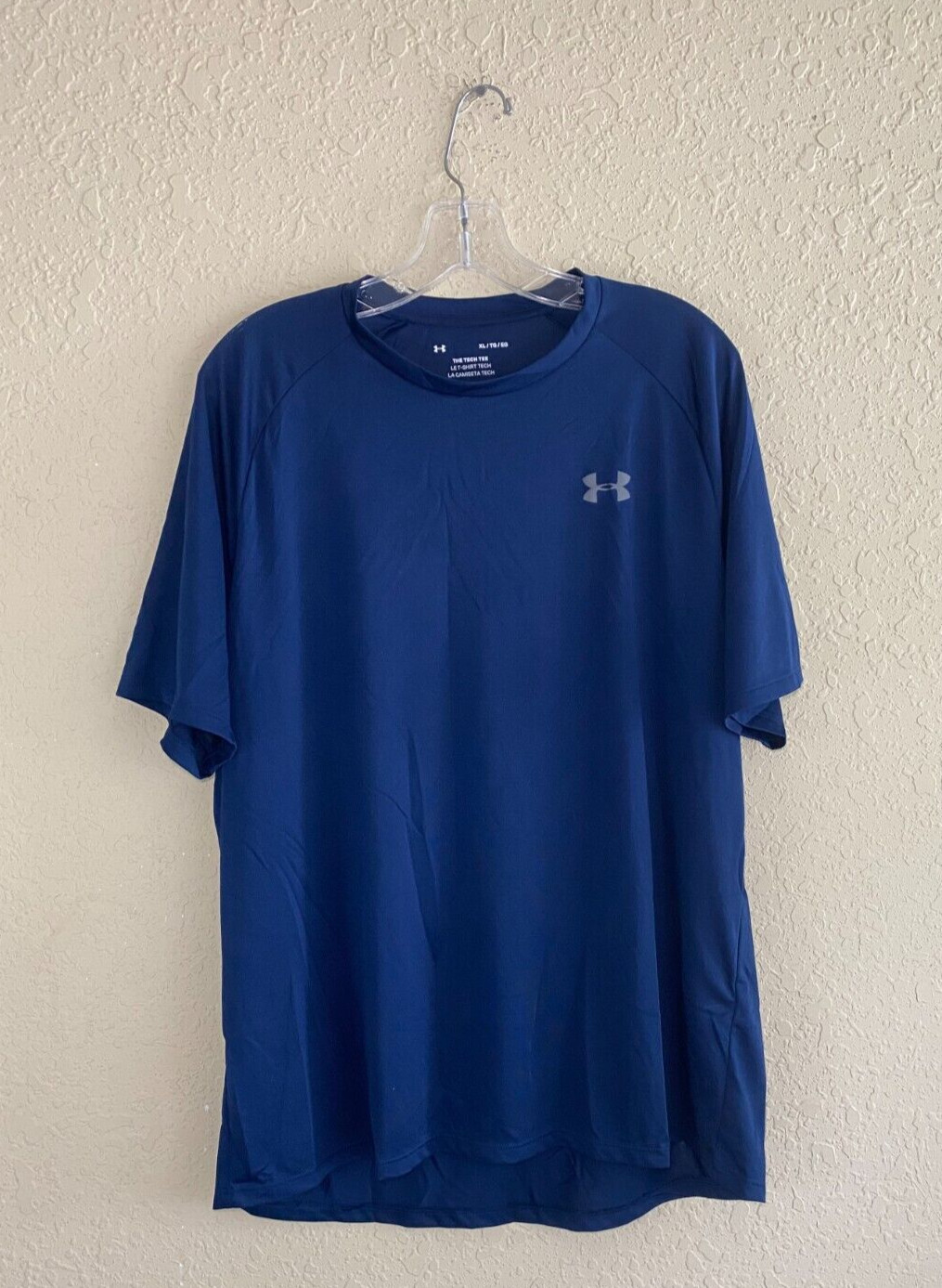 Under armour Men's Tech 2.0 Short-Sleeve T-Shirt Academy Blue/Graphite Size XL gallery