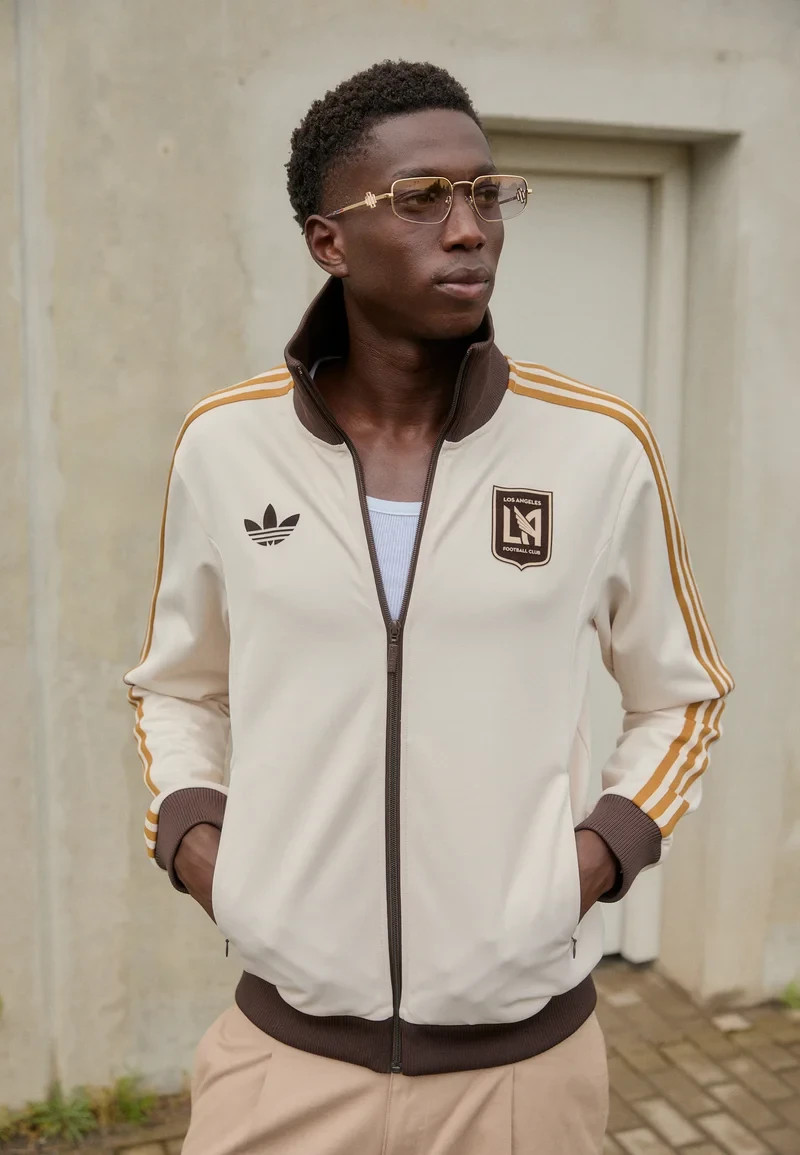 adidas Originals Los Angeles FC Beckenbauer Track Top Mens M Great Con! Jersey gallery
