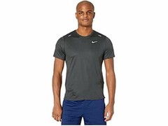 Nike Running Elevate Men’s Breathable Shirt- Dark Smoke Grey/Reflective XL