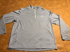 Johnnie O 1/4 Zip XXL Blue