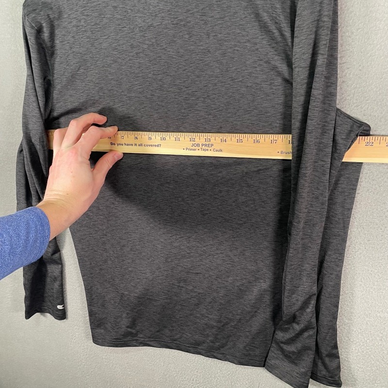 Colosseum Quarter Zip Pullover Mens Medium Gray Excellent EMU Eastern Michigan gallery