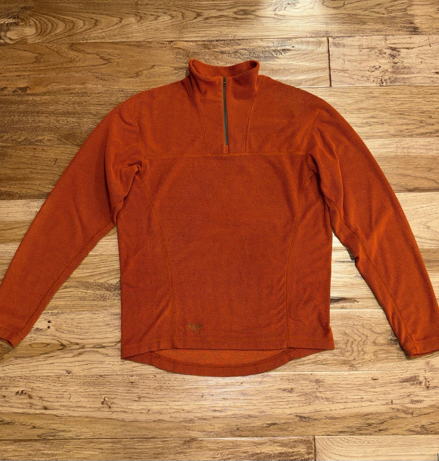 ARC’TERYX Polartec Waffle Grid Fleece 1/4 Zip Pullover Canada Vintage Men’s S gallery
