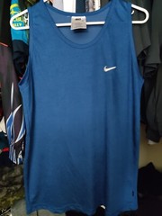 Vintage 90s nike red tag street ball polyester basketball jersey shirt medium
