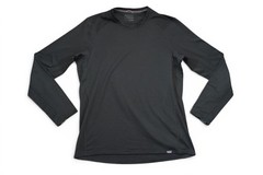 Patagonia Capilene Thermal Weight Shirt Mens Large Black Long Sleeve Base Layer