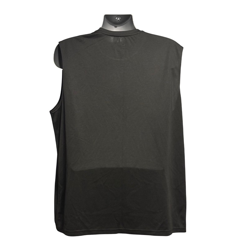 Champion Duo Dry Mens Sleeveless Athletic Shirt Black XL Crew Neck Workout Tee gallery