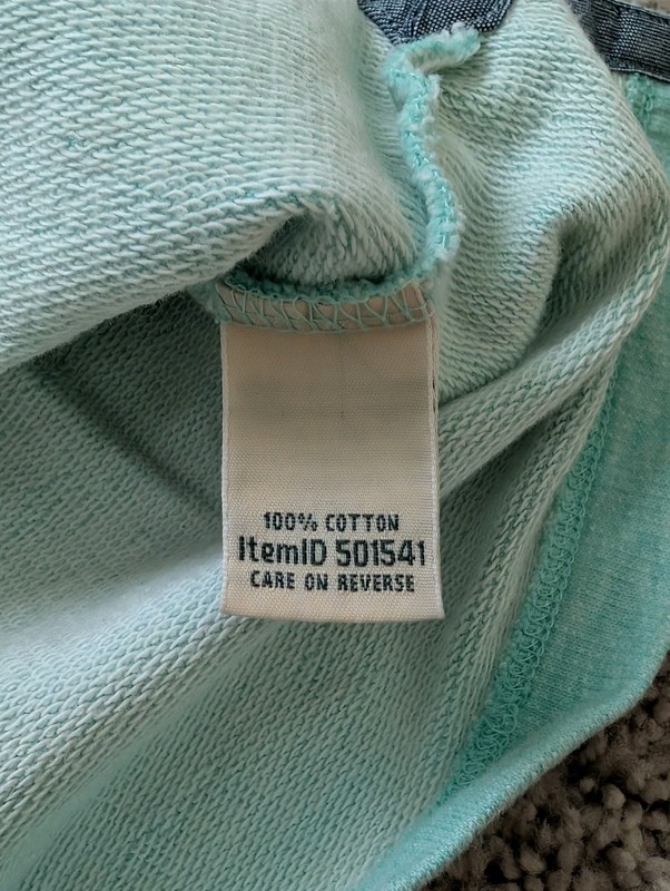 LL Bean Snap Pullover Mens XL Mock Neck Textured Knit Seafoam Heather Midweight gallery