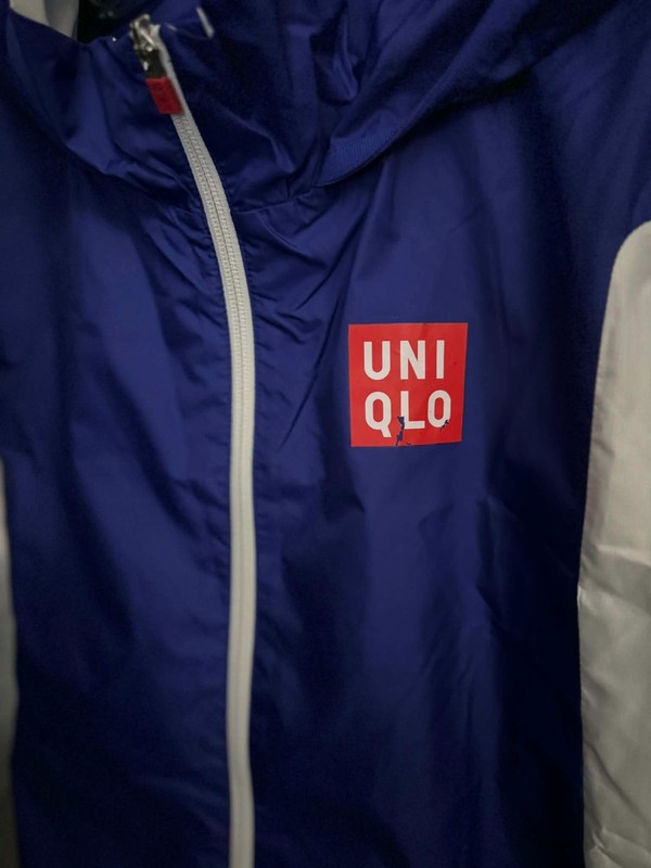 RARE UNIQLO DJOKOVIC TENNIS SIZE XL JAPAN(US L) JACKET FEDERER NISHIKORI VINTAGE gallery