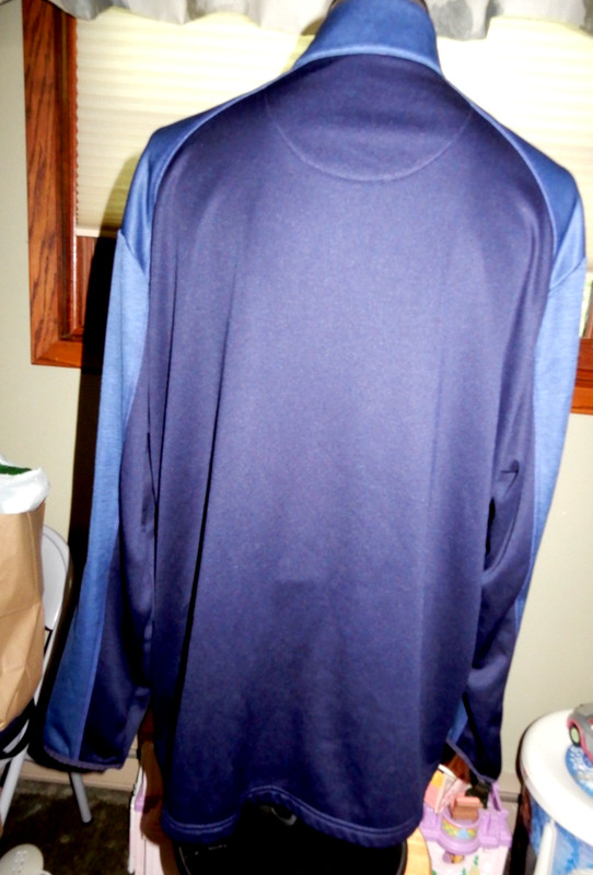 Callaway 1/4 Zip Pullover Two Tone Blue Men's Size XL Long Sleeve gallery