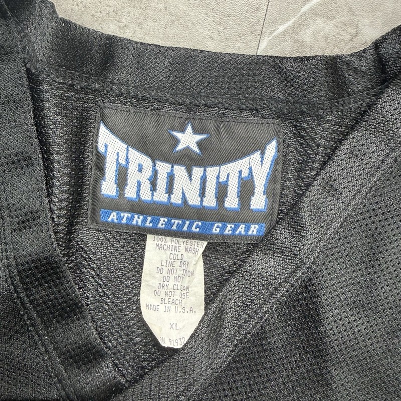 Vintage 90s WWF The Rock Mesh Football Style Jersey Adult XL Made In USA gallery
