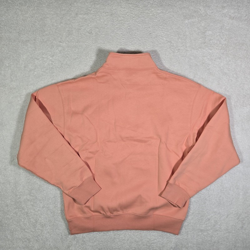 Nike Solo Swoosh Mens Medium Fleece Quarter-Zip DQ5209-844 Heavyweight Jacket M gallery