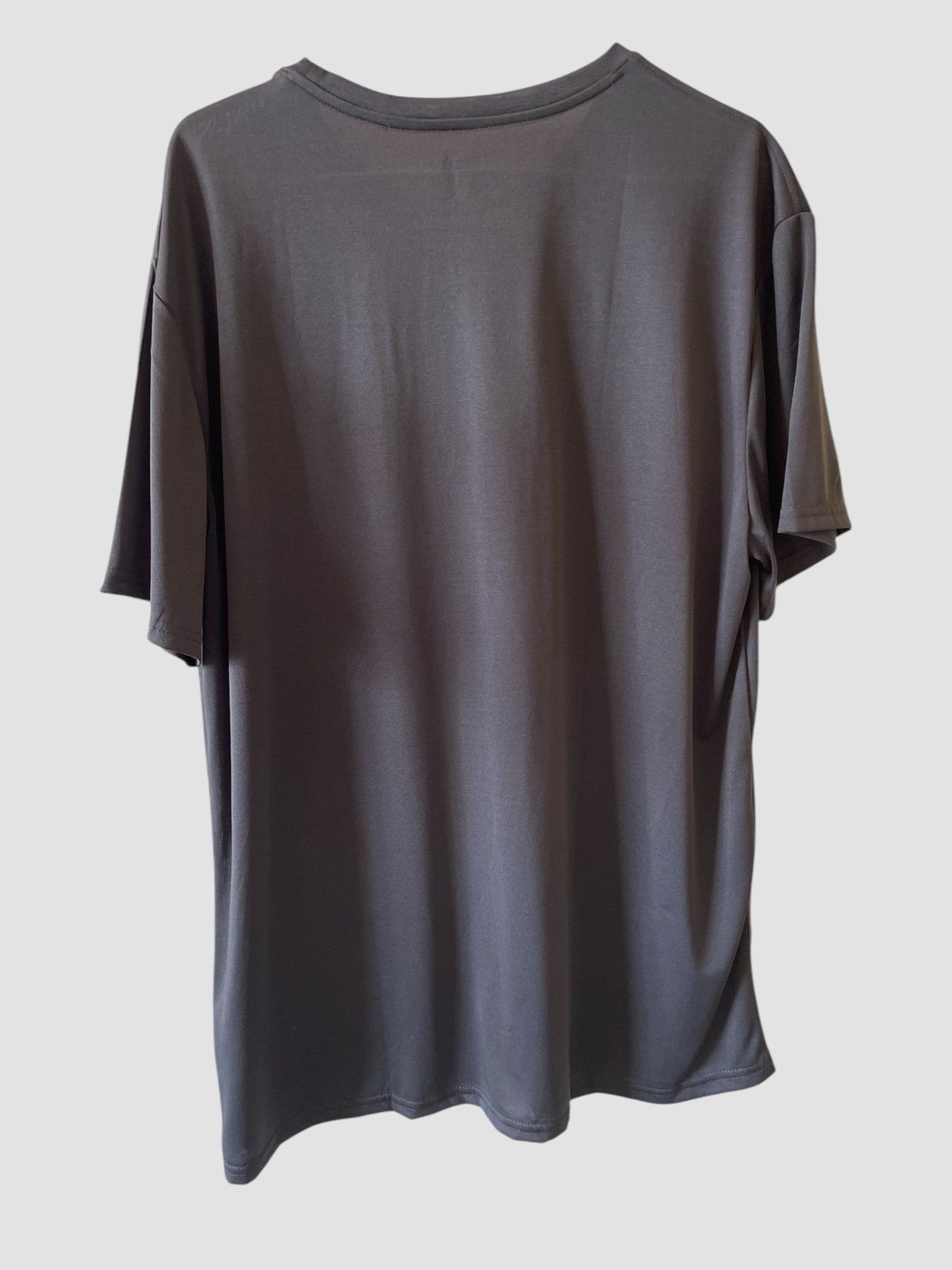 Fila Performance Dri Training Tee Shirt Gray with Red Men’s size XL NWT gallery