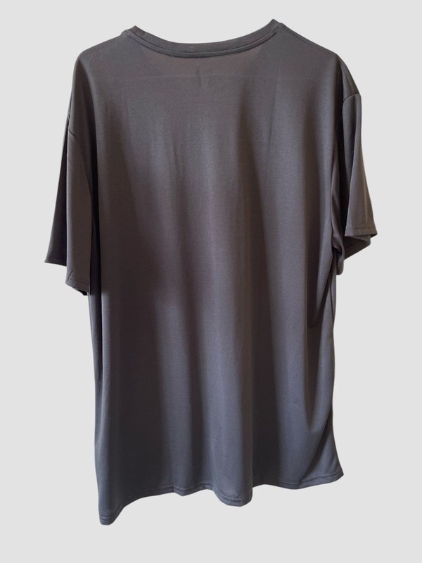 Fila Performance Dri Training Tee Shirt Gray with Red Men’s size XL NWT gallery