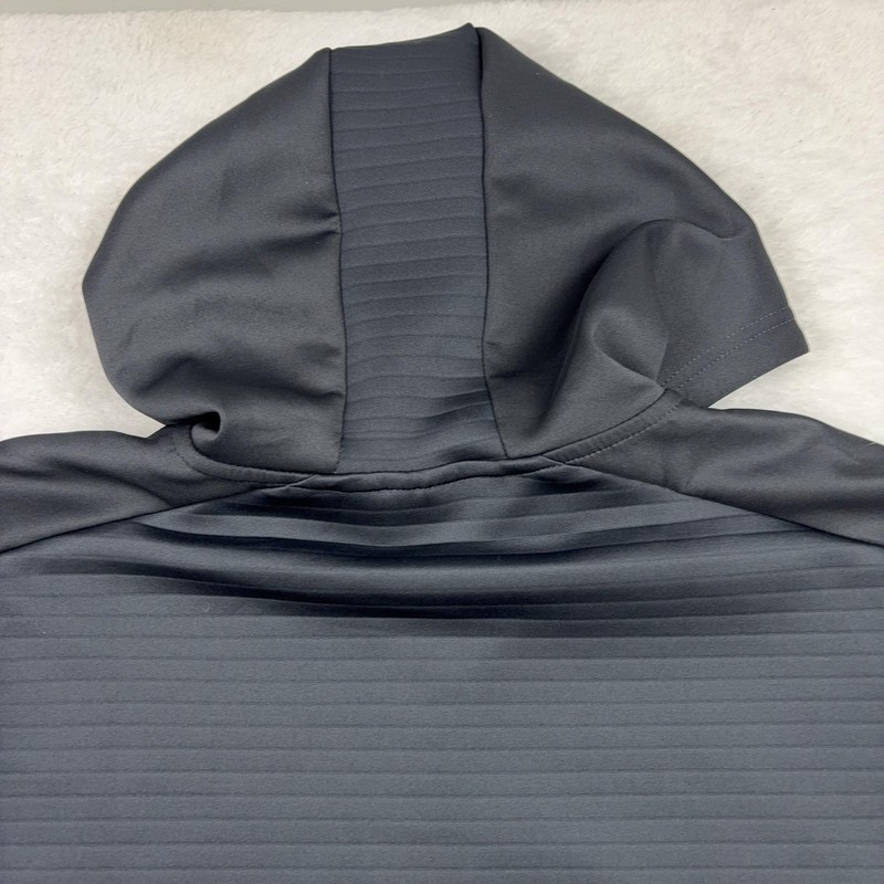 Spyder Active Full Zip Hooded Pullover Mens XL Gray Stretch Moisture Wicking gallery