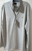 Jack Nicklaus Tradewinds Gray Striped 1/4 Zip Mock Neck Golf Pullover XXL gallery