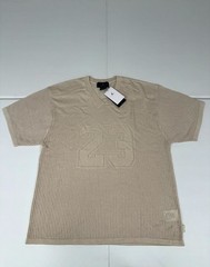Jordan Football Jersey Mens Brown Jacquard Open Knit V Neck HQ0766-203 Pick Size