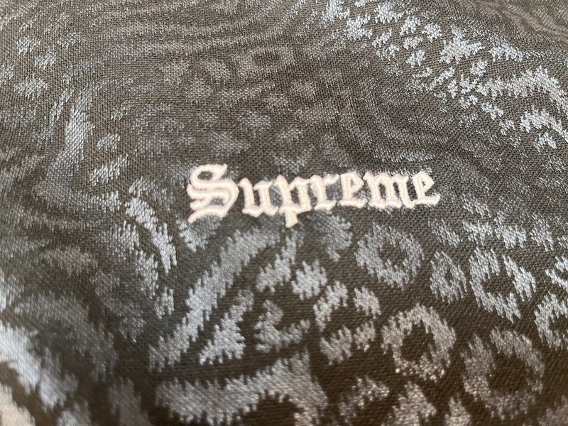 Supreme Umbro Jacquard Animal Print Soccer Jersey Navy Size Medium Soccer gallery
