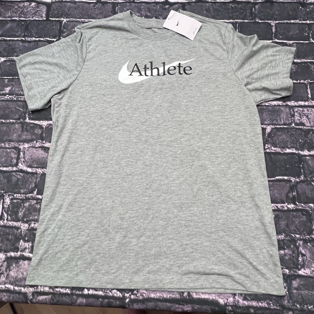 Nike Athlete Training Basketball Dri-FIT T Shirt Men’s Large Gray CW6950-063 NEW