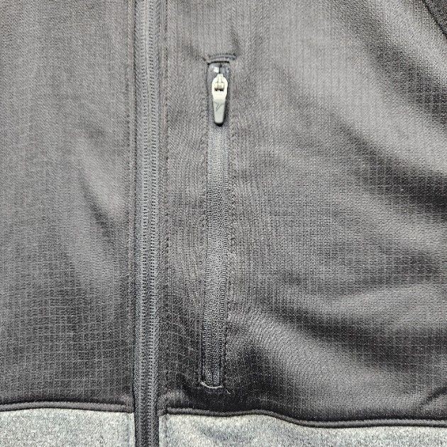 Old Navy Active Men's Size Medium Black Gray Long Sleeve Full Zip Jacket gallery