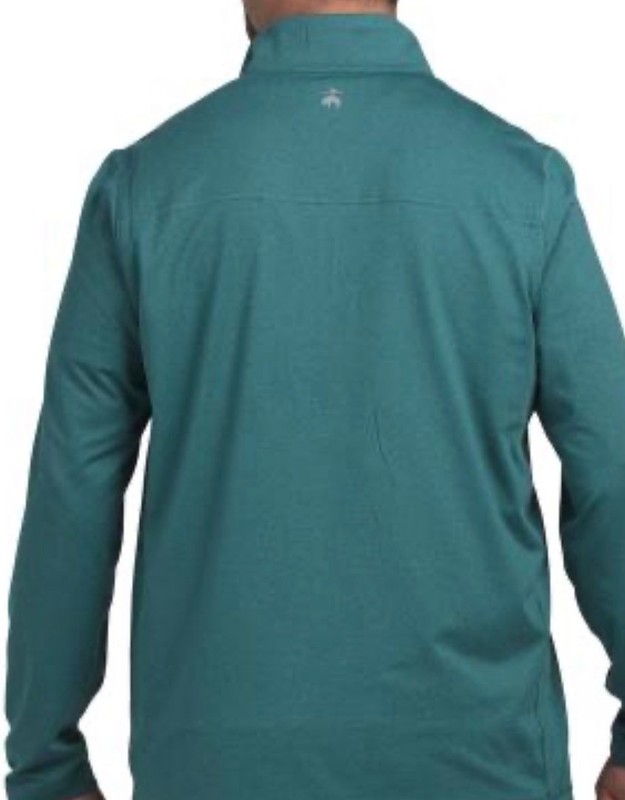NWT Brooks Brothers Men's Performance Series Quarter Zip Teal/green Sz XL gallery